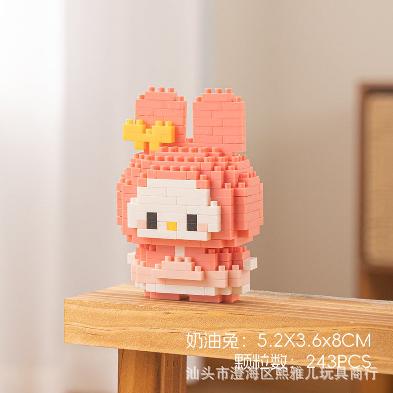 Compatible With Lego Chai Dog Animal Labrador Cartoon Doll Assembled Building Blocks Children'S Creative Educational Toys - Image 1